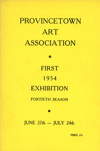 Provincetown Art Association Exhibition of 1954