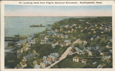 Looking west from Pilgrim  Monument