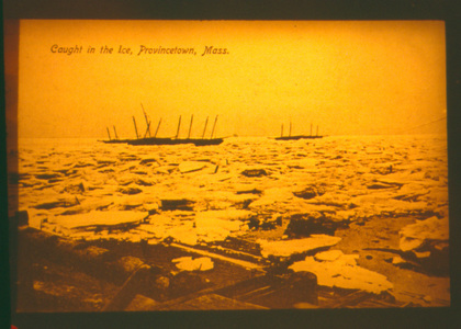 Provincetown Harbor Full of Ice