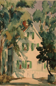 "Green Shadows" Koren Der Harootian (1909-1982)
