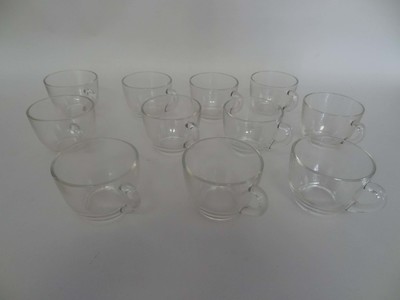 Glass Punch Bowl Cups