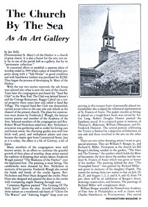 Kelly’s Corner 081 - The Church by the Sea as an art Gallery