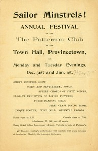 "The Sailor Minstrels" (January 1, 1895)