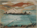 "Untitled (Fishing off jetty)" Lucy L'Engle (1889-1978)